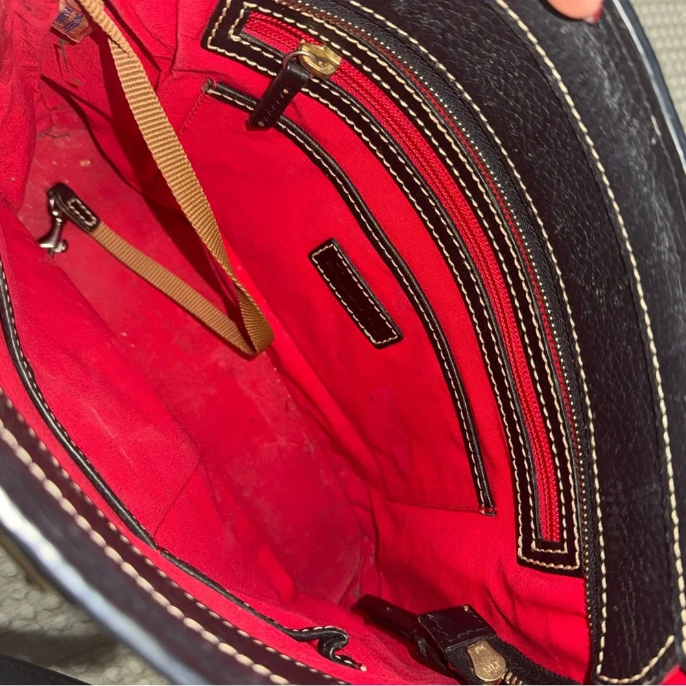 Dooney & Bourke Leather Tote Bag - Picture 7 of 7